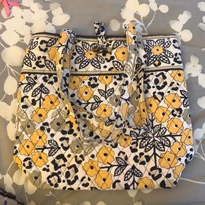 Vera Bradley Tote and Make Up/Pencil Case
